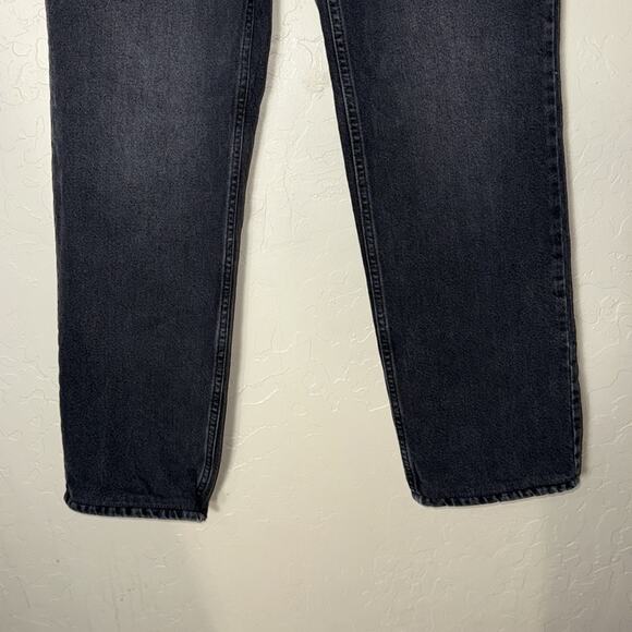Free people We the free low rise western style straight baggy jeans size 28 - Picture 3 of 8